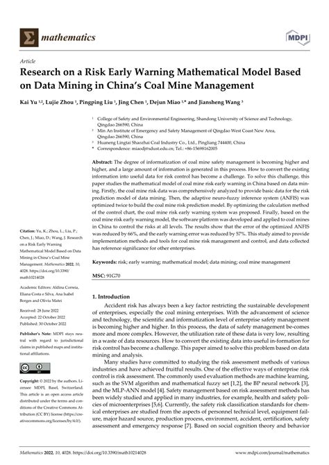 FLaIR and SUSHI: Two mathematical models for early warning of 